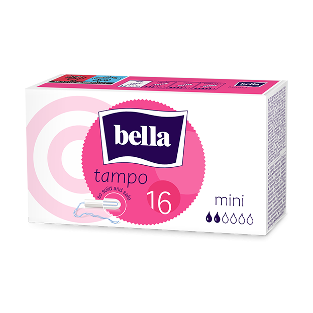 Bella Tampo Mini Tampons with Easy Twist System 16 Pc