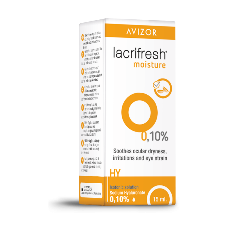 Avizor Lacrifresh Moisture Eye Drops 15 Ml