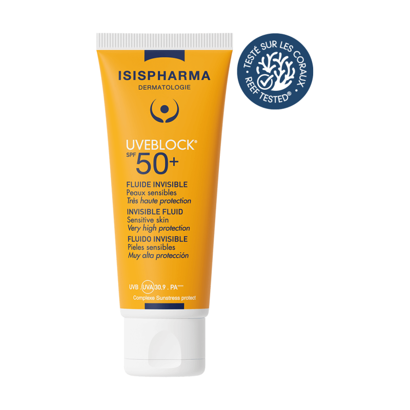 Isispharma Uveblock Spf50+ Insivible Fluid 40 Ml