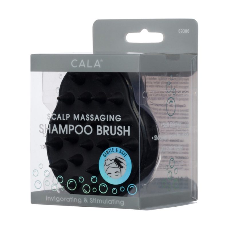 Cala Scalp Massaging Shampoo Brush (Black)