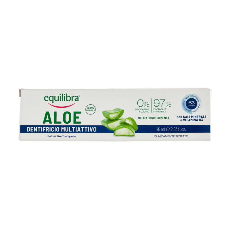 Equilibra Aloe Gel Triple Action Toothpaste 75Ml