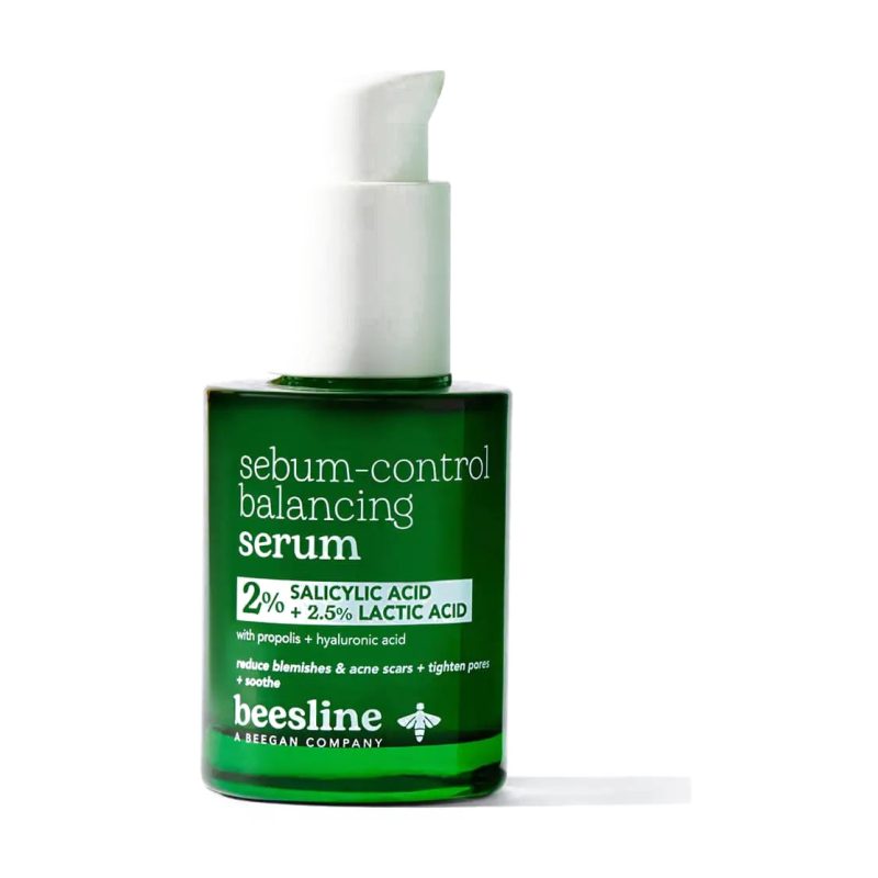 Beesline Sebum Control Balancing Serum 2% Salicylic Acid And 2.5% Lactic Acid 30 Ml