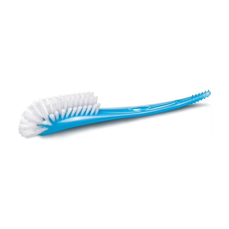 Avent Brush Bottle & Teat Blue