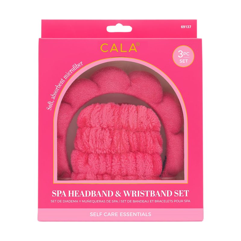 Cala Spa Headband & Wristband Set