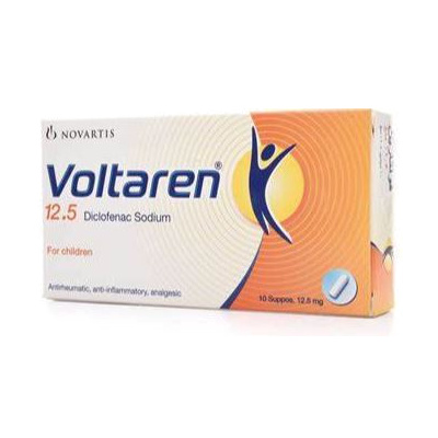 Voltaren 12.5 mg 10 Suppositories