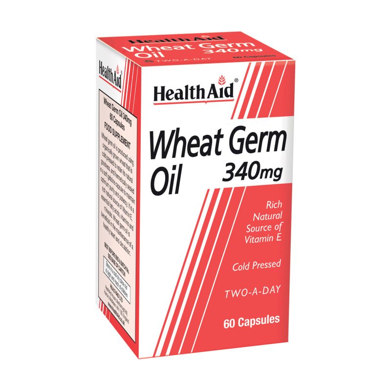 Health Aid Wheat Germ Oil 340 Mg 60 Caps