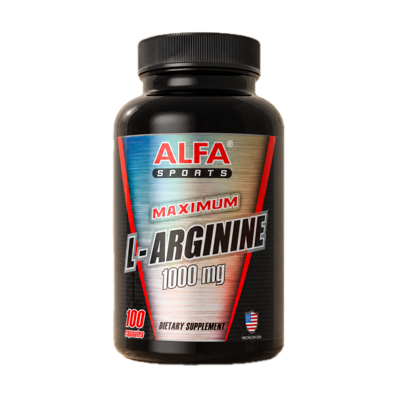 Alfa Sports Maximum L-Arginine 1000 Mg - 100 Capsules