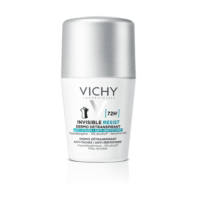 Vichy Deo Roll-On Invisible Resist - Women 72H