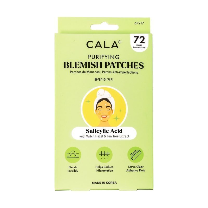 Cala Purifying Blemish Patches Salicylic Acid With Hazel & Tea Tree Extract 72 Dots