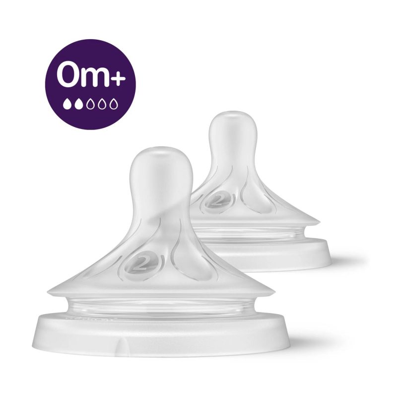 Philips Avent Natural Feeding Teats X2 Flow +0M