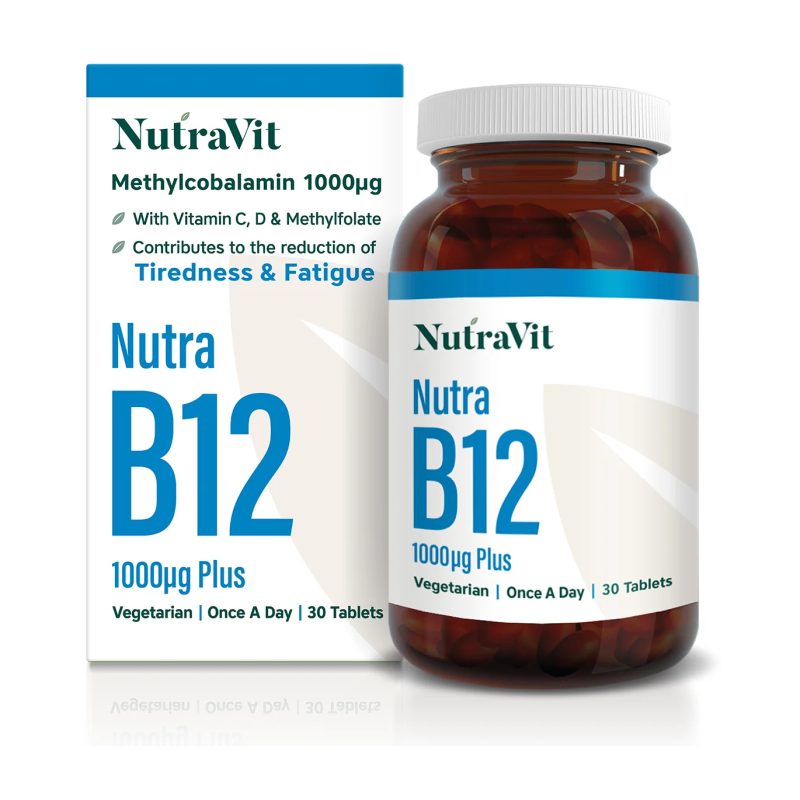 Nutra B12 Plus 1000Ug Plus 30 Tablets