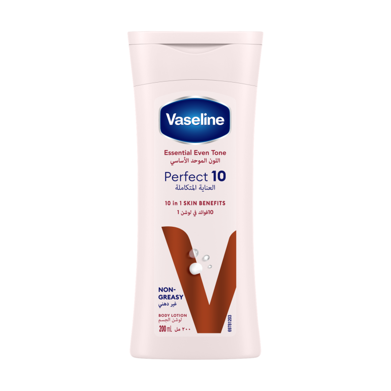 Vaseline Essential Even Tone Perfect 10 Body Lotion 200 Ml