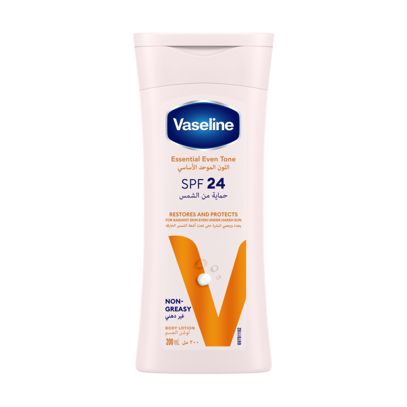 Vaseline Essential Even Tone Spf 24 Body Lotion 200 Ml