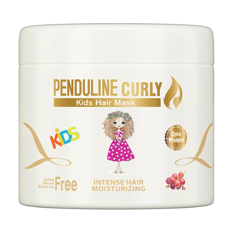 Penduline Curly Kids Hair Mask Cream With Argan Oil 450Ml