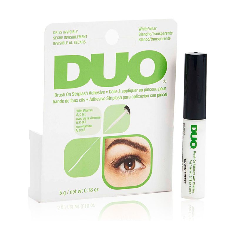 Ardell Duo Brush On Striplash Adhesive White Clear 5G