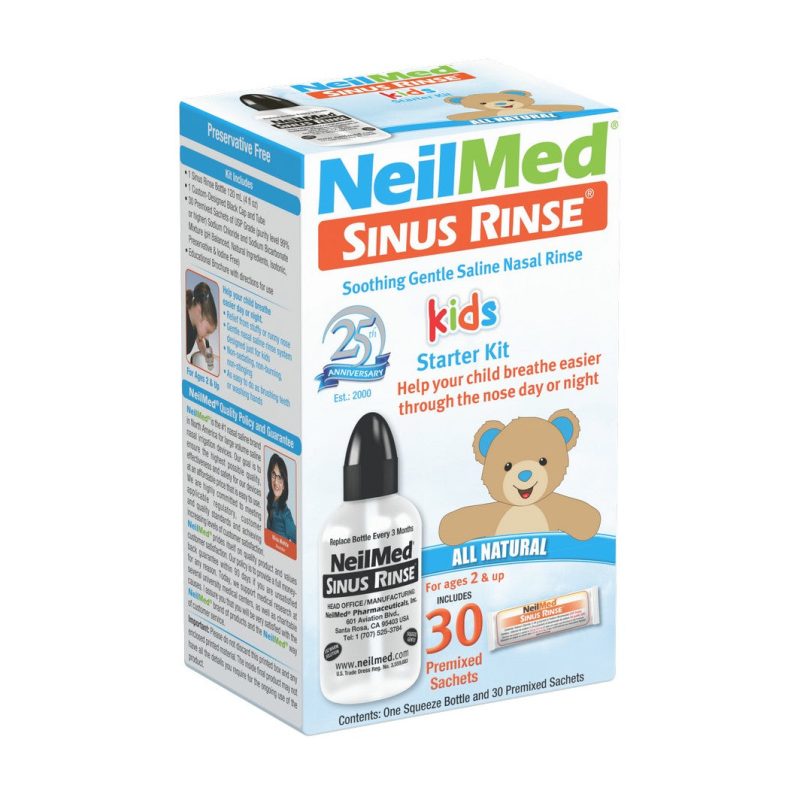 Neilmed Sinus Rinse Kids Starter Kit With 1 Bottle & 30 Sachets