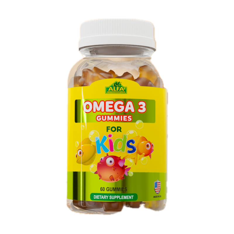 Alfa Omega 3 Gummies Kids 60 Pcs
