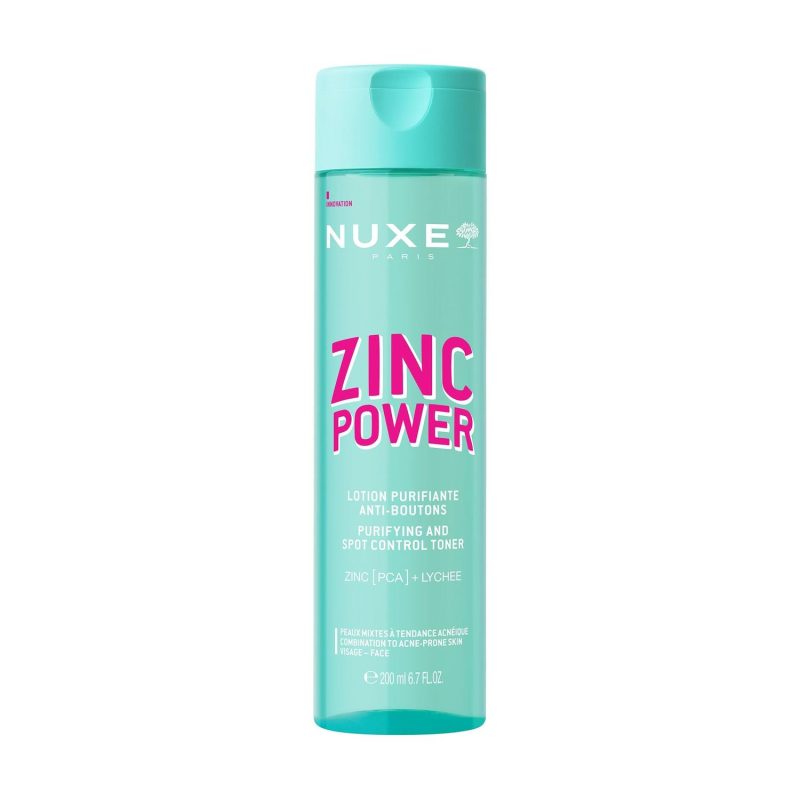 Nuxe Zinc Power Purifying And Spot Control Toner For Oily To Combination Skin 200Ml