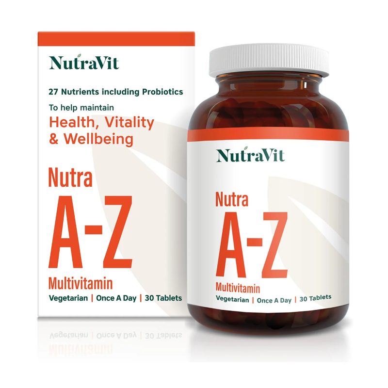 Nutra A-Z Health, Vitality & Wellbeing 30 Tablets