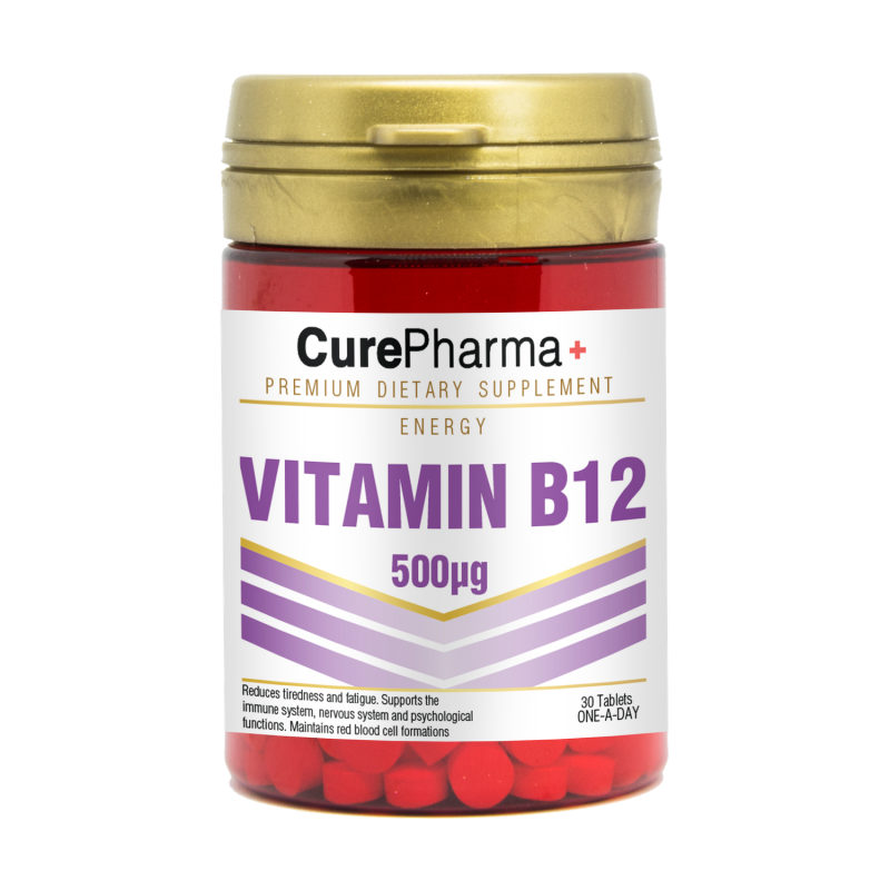 Curepharma Vitamin B12 Tablet 30'S
