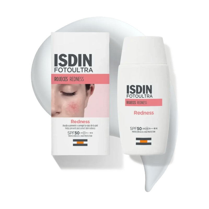 Isdin Fotoultra Redness Protector Solar Facial Spf50, 50 Ml