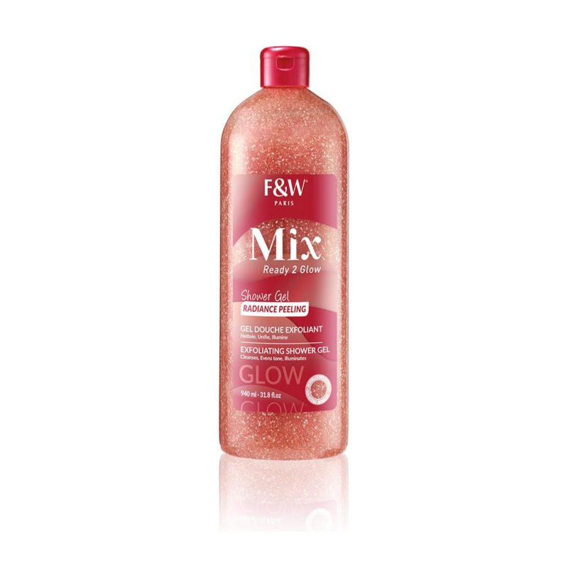 Fair & White Mix Ready 2 Glow Exfoliating Shower Gel 940Ml
