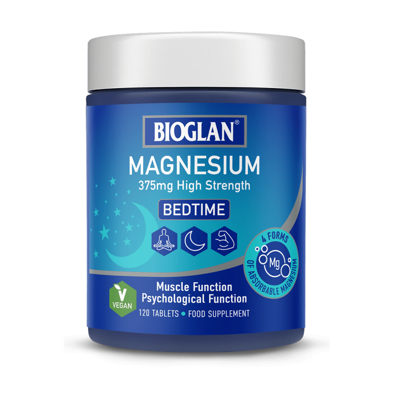 Bioglan Magnesium 375Mg High Strength - 120 Tablets