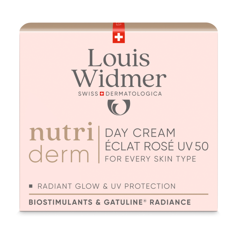 Louis Widmer Nutriderm Day Cream Eclat Rose Uv50 -Non Perfumed 50 Ml