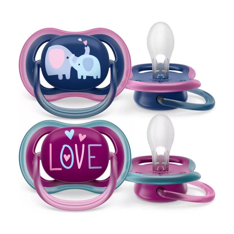 Avent Ultra Air Soother (18+) Purple 2Pcs