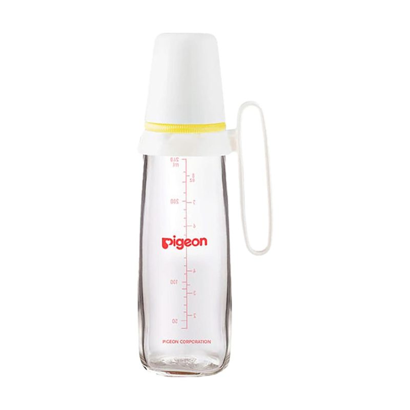 Pigeon Bottle(Glass)Nurser With Cap K-8 With/ Handle 240Ml