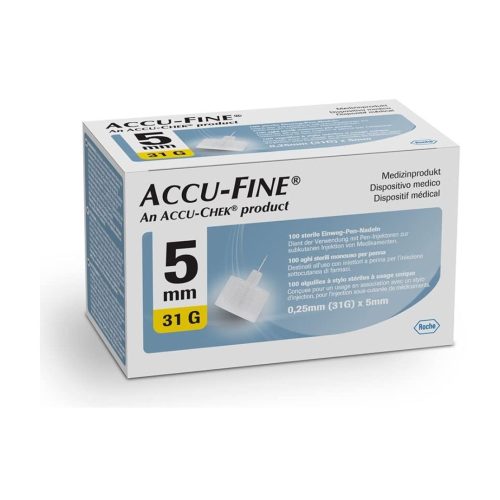 Accu Fine 5 Mm Insulin Pen Needles