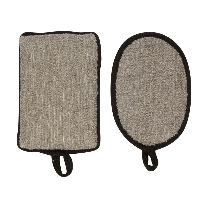 Cala For Men Body Scrubber Duo 2Pcs