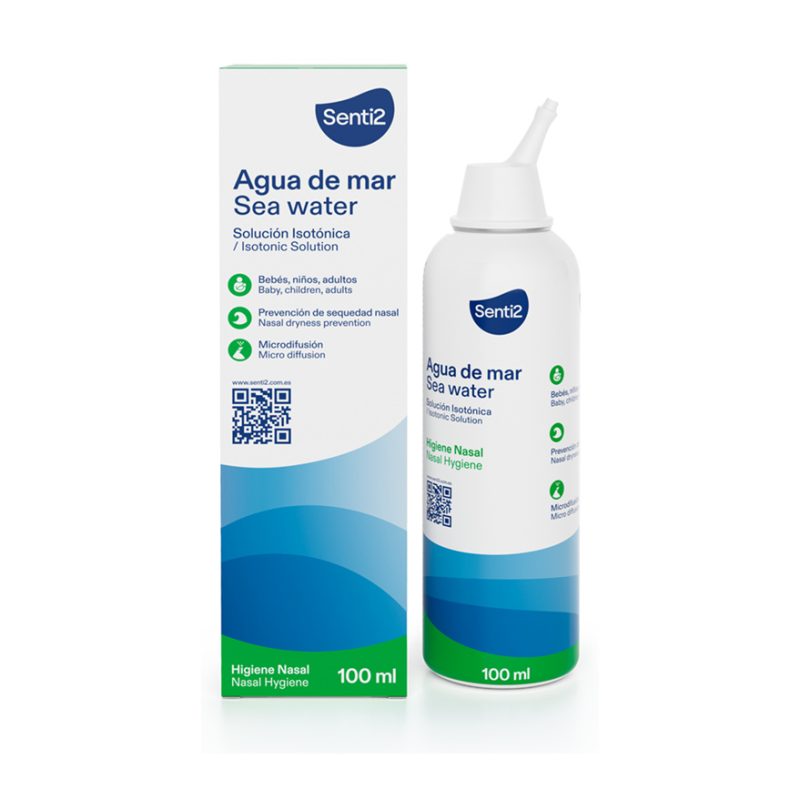 Senti2 Agua De Mar Spray Nasal Solución Isotónica 100 Ml