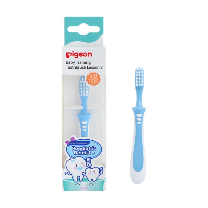 Pigeon Kid Training Manual Toothbrush Lesson-3 (12-18)month 1pc