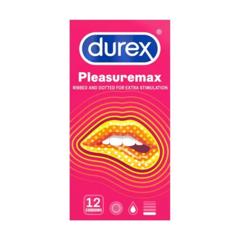 Durex Condoms Pleasuremax (12pcs)