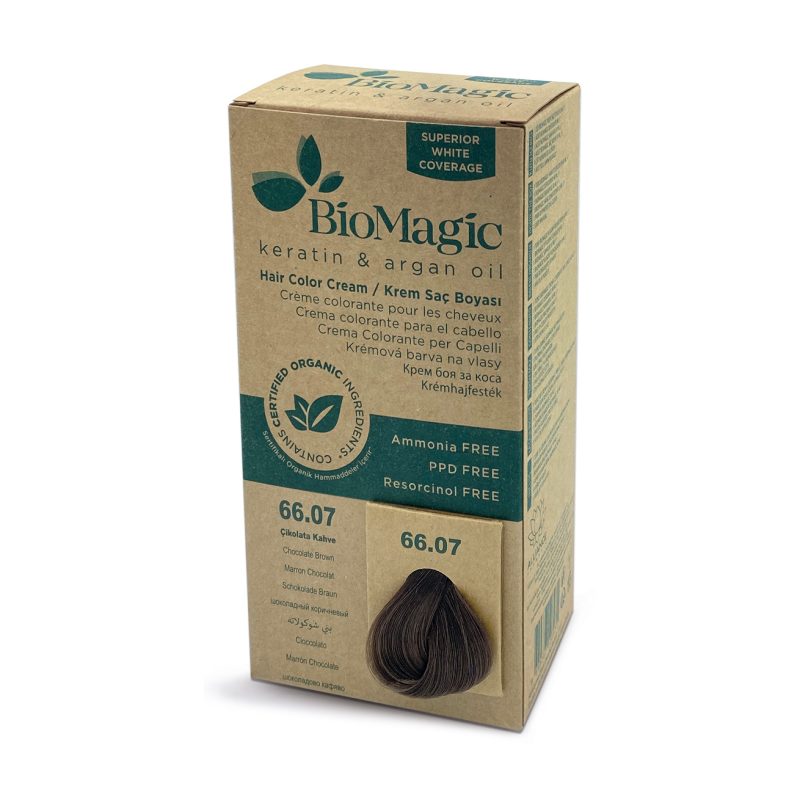 Biomagic Hair Color 66/07 Chocolate Brown 1Pc