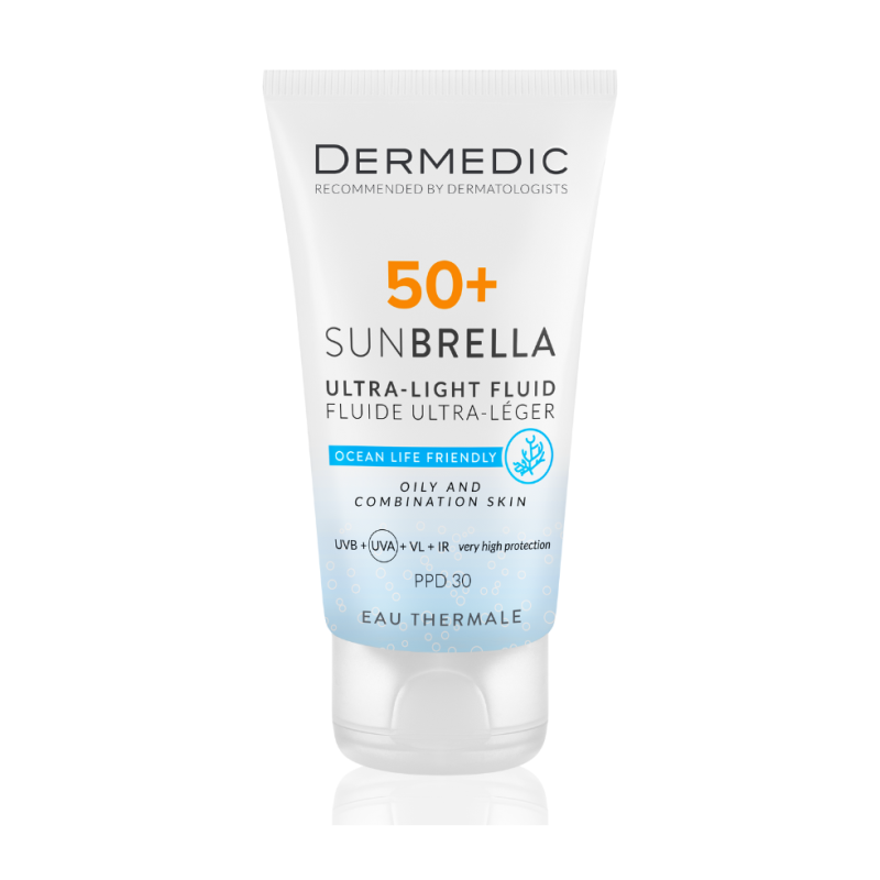 Dermedic Sunbrella Ultra-Light Fluid Spf 50+ Oily And Combination Skin 40Ml