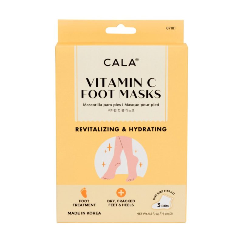Cala Vitamin C Foot Mask (3 Pairs)