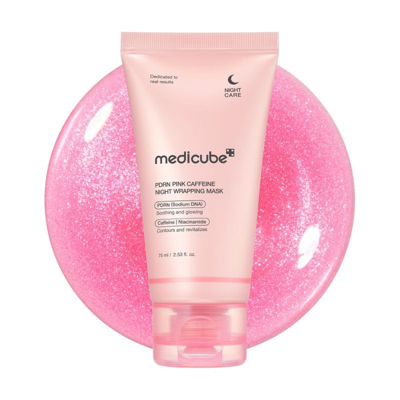 Medicube Pdrn Pink Caffeine Night Wrapping Mask (75Ml)