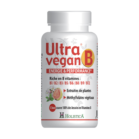 Holistica Ultra Vegan Vitamin B Tablet 30 Chewable Tablets