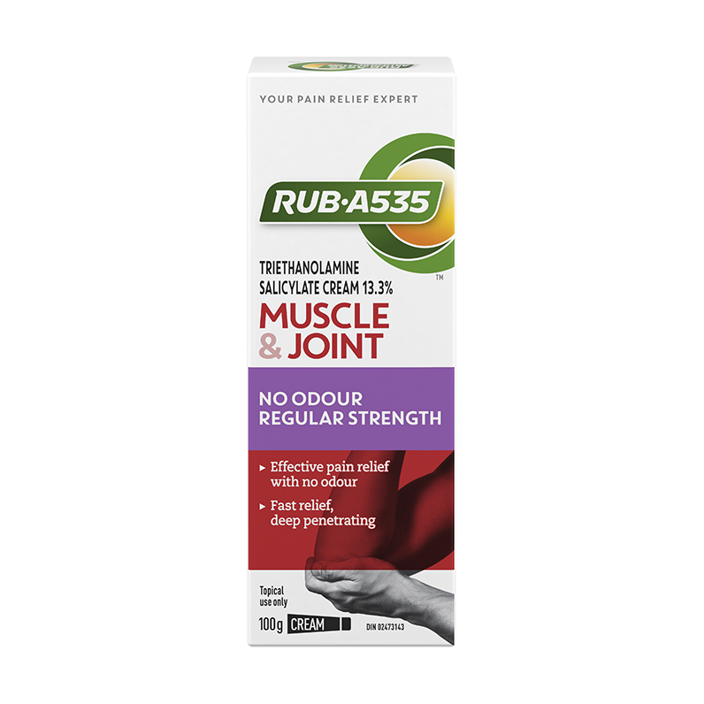 Rub.a535 Muscle & Joint No Odour Regular Strength Cream - 100GM