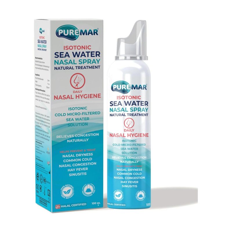 Puremar Isotonic Sea Water Nasal Spray 100Ml