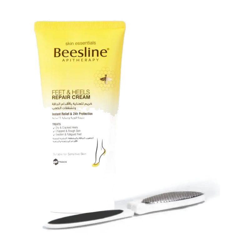 Beesline Feet & Heels Cream + Free Foot File Offer
