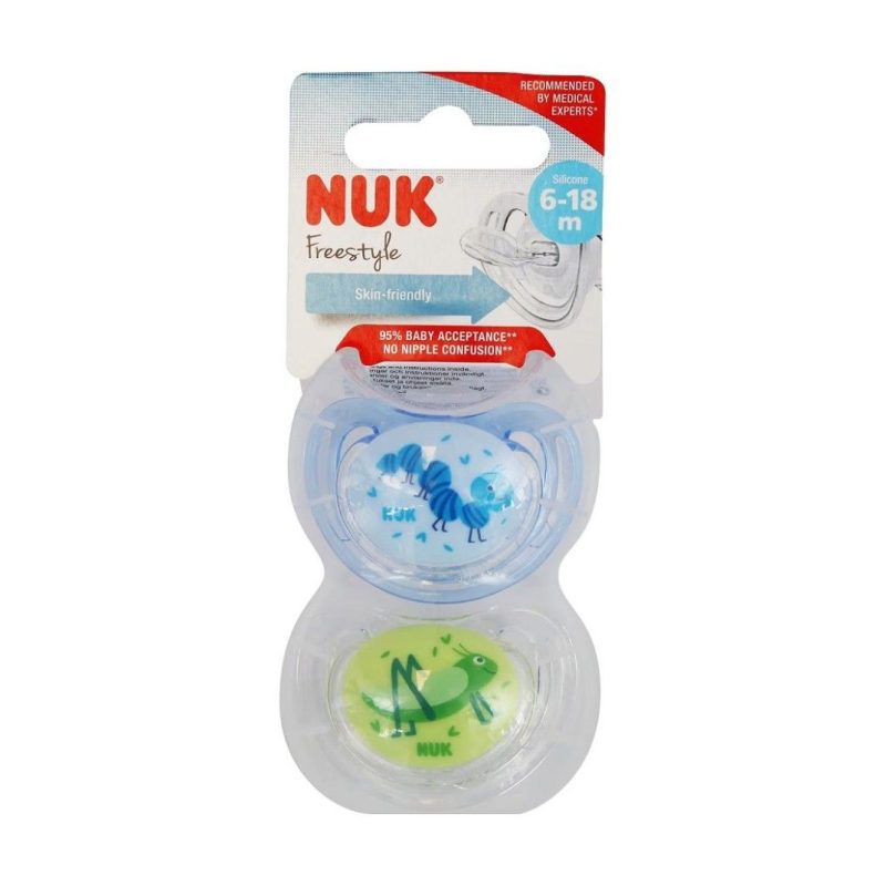 Nuk Freestyle 6-18M 2Pcs