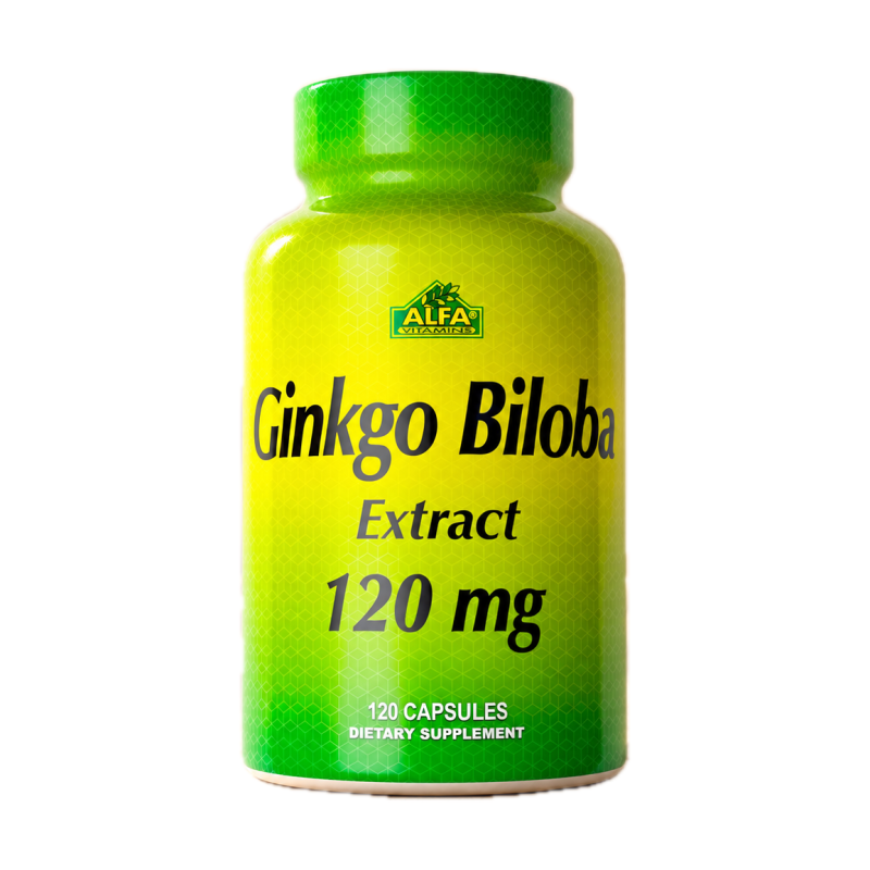 Alfa Ginkgo Biloba 120 Mg - 120 Capsules