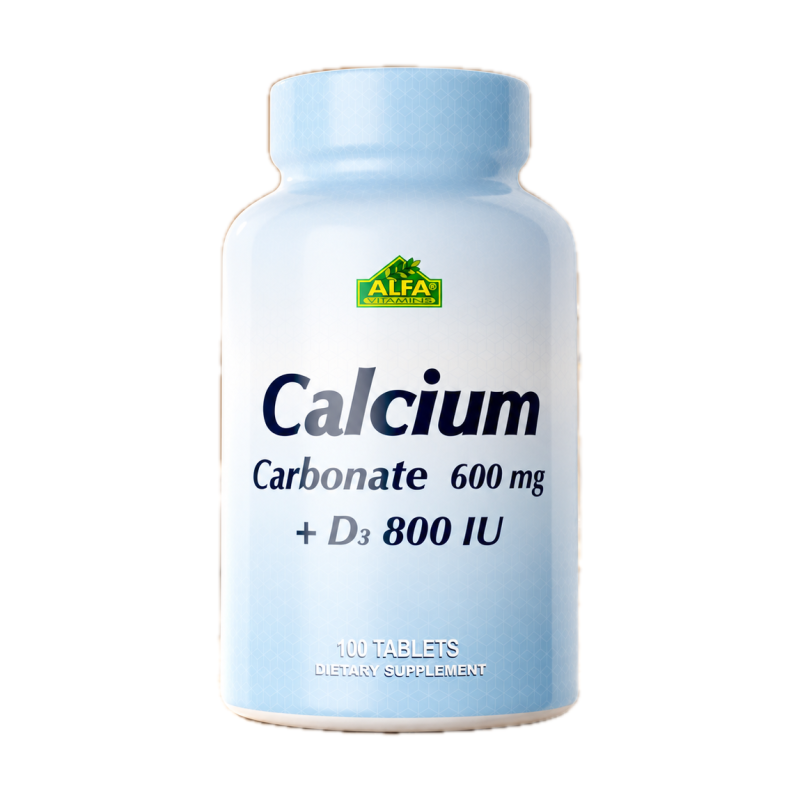 Alfa Calcium + Vitamin D Tablets 100'S
