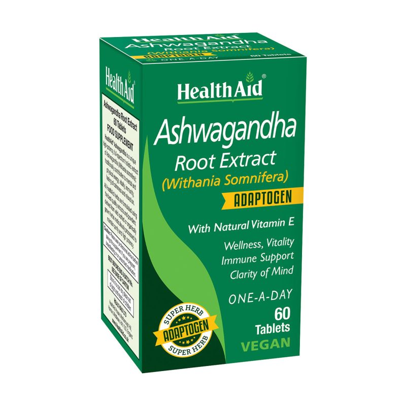 Health Aid Ashwagandha Root Extract 60Tabs