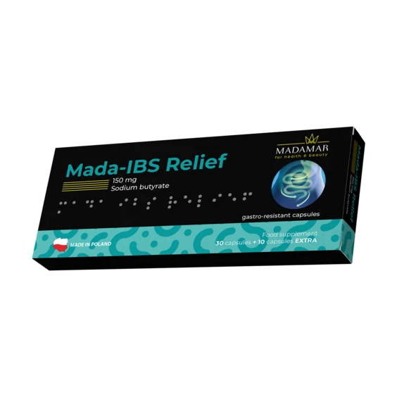 Madamar Mada-Ibs Relief 150Mg, Sodium Butyrate 40 Capsules