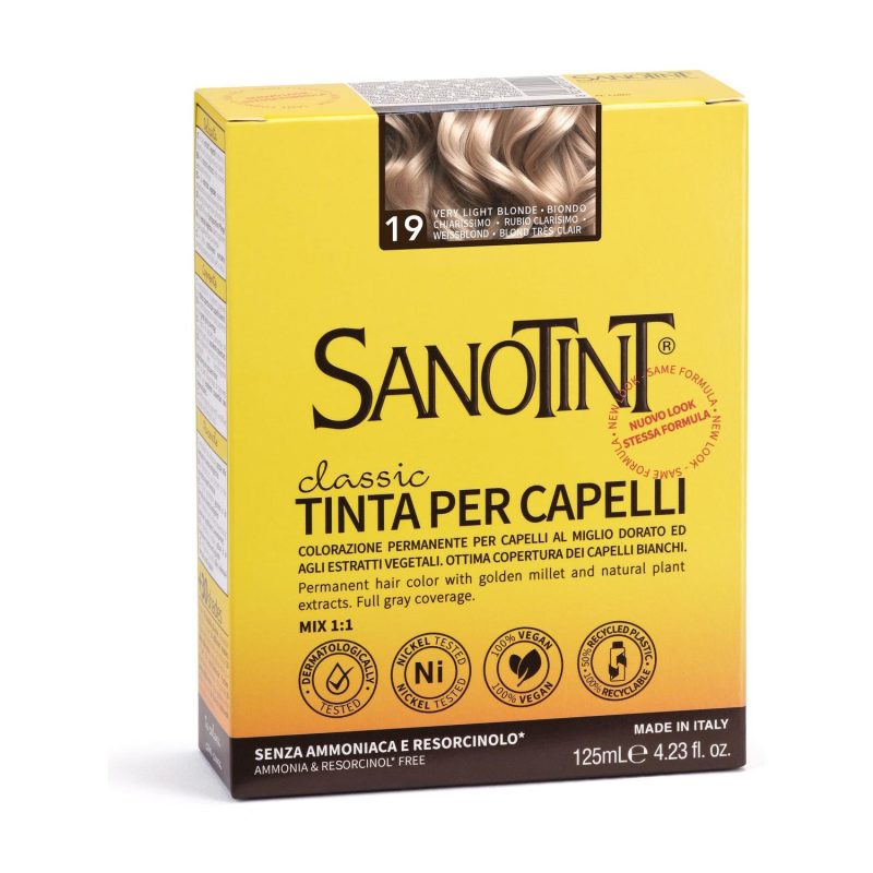 Sanotint Very Light Blond No.19 125Ml