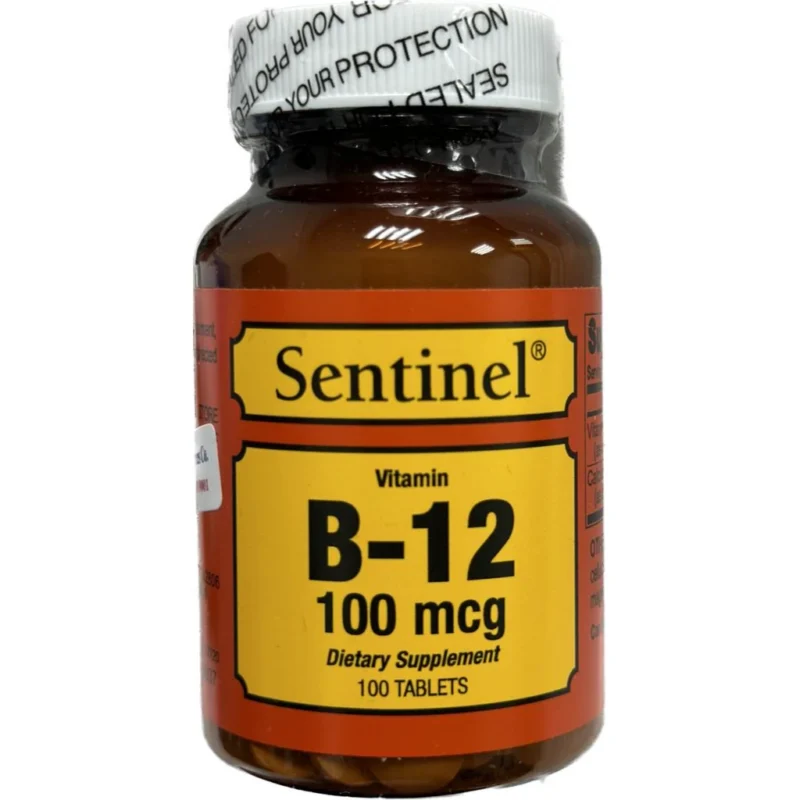 Sentinel Vitamin B-12 100 Mcg 100 Tab